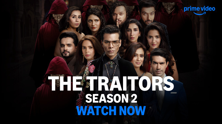 let the trust issues begin 😈 #TheTraitorsOnPrime, New Season with New Episodes Every Thursday, Watch Now #KaranJohar @AdarPoonawalla Apoorva Mehta neha Aneesha Baig #NishantNayak #NeerajShetty Dharmatic