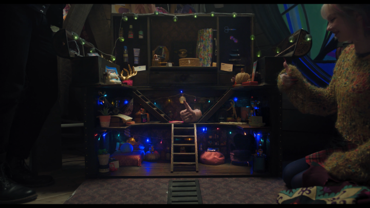 The expansion of Wednesday in Season 2 allowed the Emmy-nominated production design team, led by Mark Scruton and Philip Murphy, to break a lot of new ground in bringing the distinctive atmosphere of the series to life again. Take a deep dive into the team's work—including the creation of a bachelor pad for Thing: