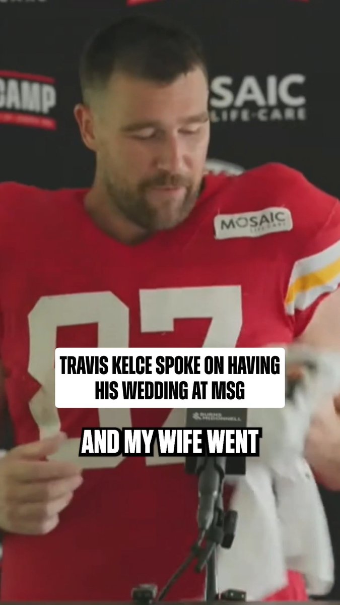 Nothing better than fulfilling childhood dream 🫶 Travis Kelce | Kansas City Chiefs
