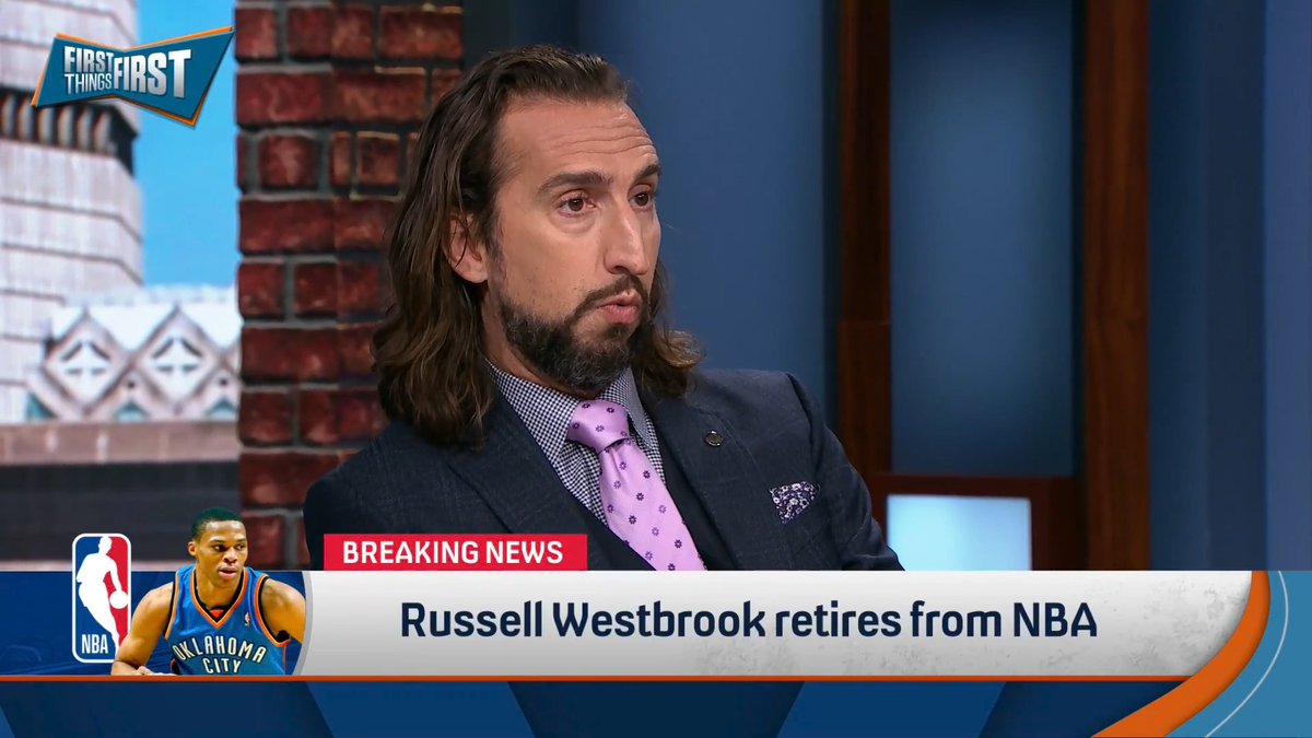 “He was full energy at all times, full effort… Peak Russ, I think, was a better player than he is remembered for being by some of the smart numbers.” nick wright reacts to Russell Westbrook retiring from the NBA: