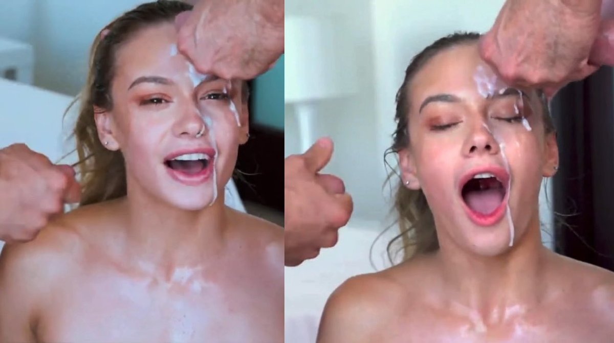 One of the messiest double facials splattered onto the sexy face of Naomi Swann - DarkkoTV ฮจ ๐ฅ๐ฅ Those loads were extra nutty ๐ซ๐ฅต๐๐๐ฆ๐ฆ #mmf #cum #facial
