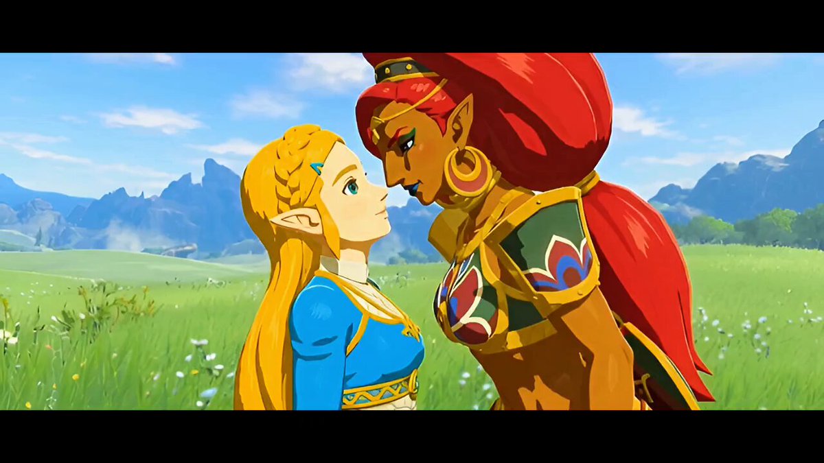 Zelda x Urbossa #AI #AIart #AIvideo #yuri #lesbian #hentai #hentaitwitter #nsfwtw #rule34 #thelegendofzelda #zelda #urbossa