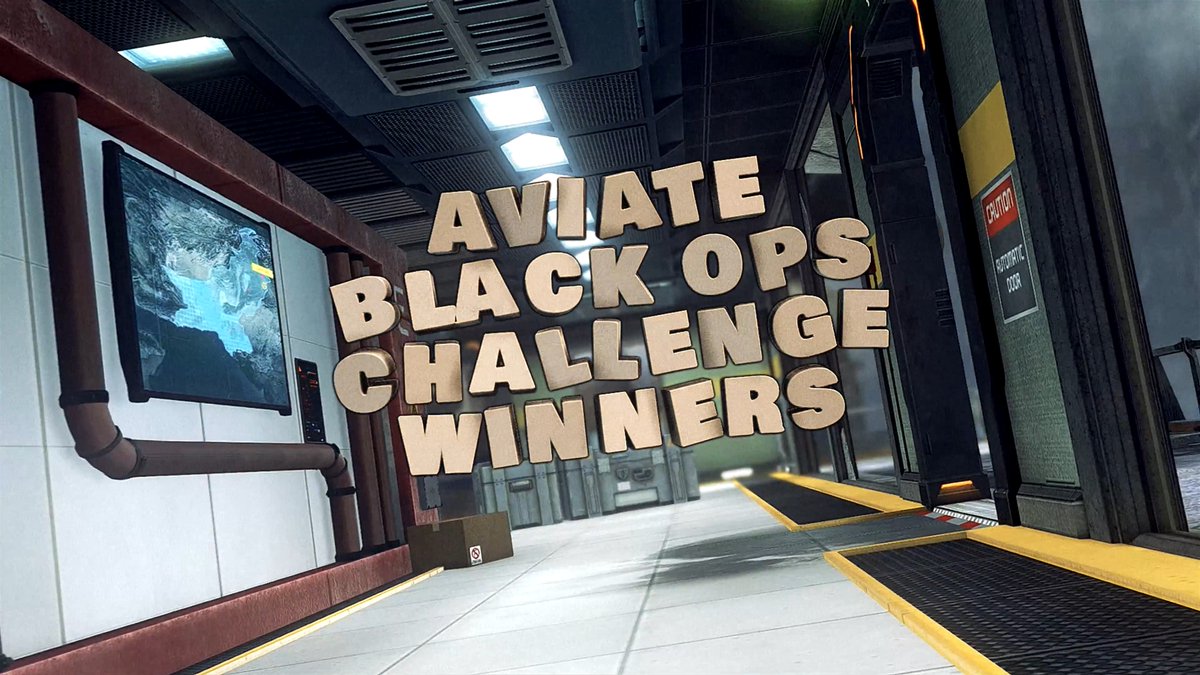 Congratulations to the WINNERS of the Aviate Black Ops Challenge! 🏆✈️ 🥇 1st: Cyaldd 🥈 2nd: Violet Swinkzy 🥉 3rd: Magma 🔱 🏅 4th: Rehz 🏅 5th: Crimez AVIATE FOREVER. #AV8Ops #BO2 #BO1