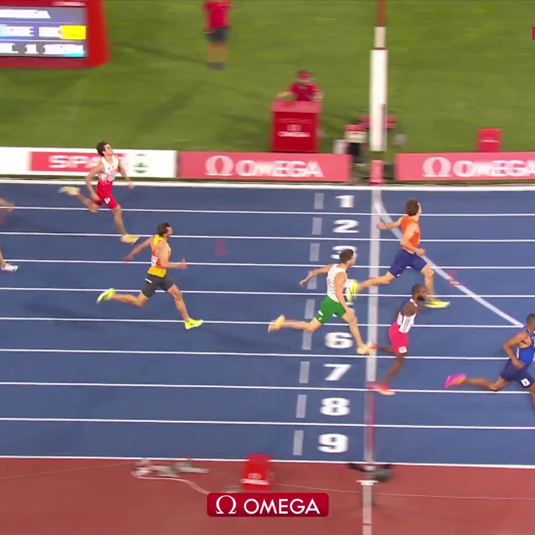 🤩 Magnifique Muhammad Kounta ! Le Français résiste jusqu'au bout et s'offre une sublime médaille d'argent sur le 400 mètres à Birmingham ! Suivez les championnats d'Europe d'athlétisme de #Birmingham2026 sur HBO Max et Eurosport