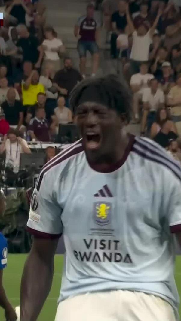 What a way to announce yourself 🤯👏 Brian Madjo scores on his Villa debut 🦁💫 📺 Stream #SuperCup on DStv: