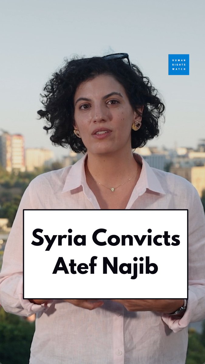A criminal court in Syria has convicted former security official Atef Najib, finding him guilty of murder, torture, and arbitrary detention amounting to crimes against humanity. This is the first such conviction in Syria since the fall of the Assad government in December 2024. Learn more ⤵️
