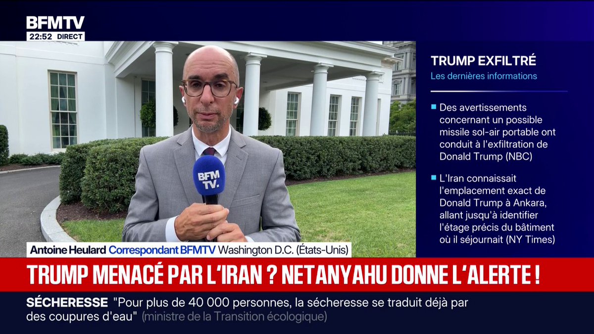 Dans les coulisses de l'exfiltration rocambolesque de Donald Trump