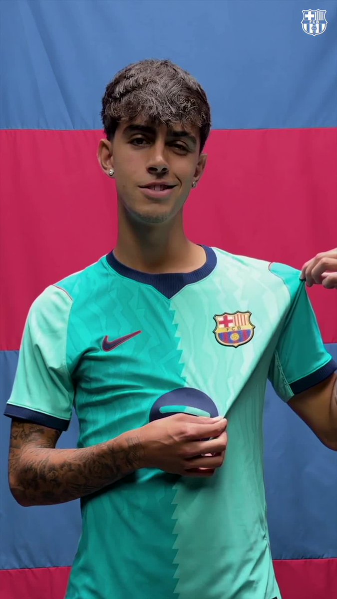 The runway is ready. Barça’s latest look is making its way through 👔