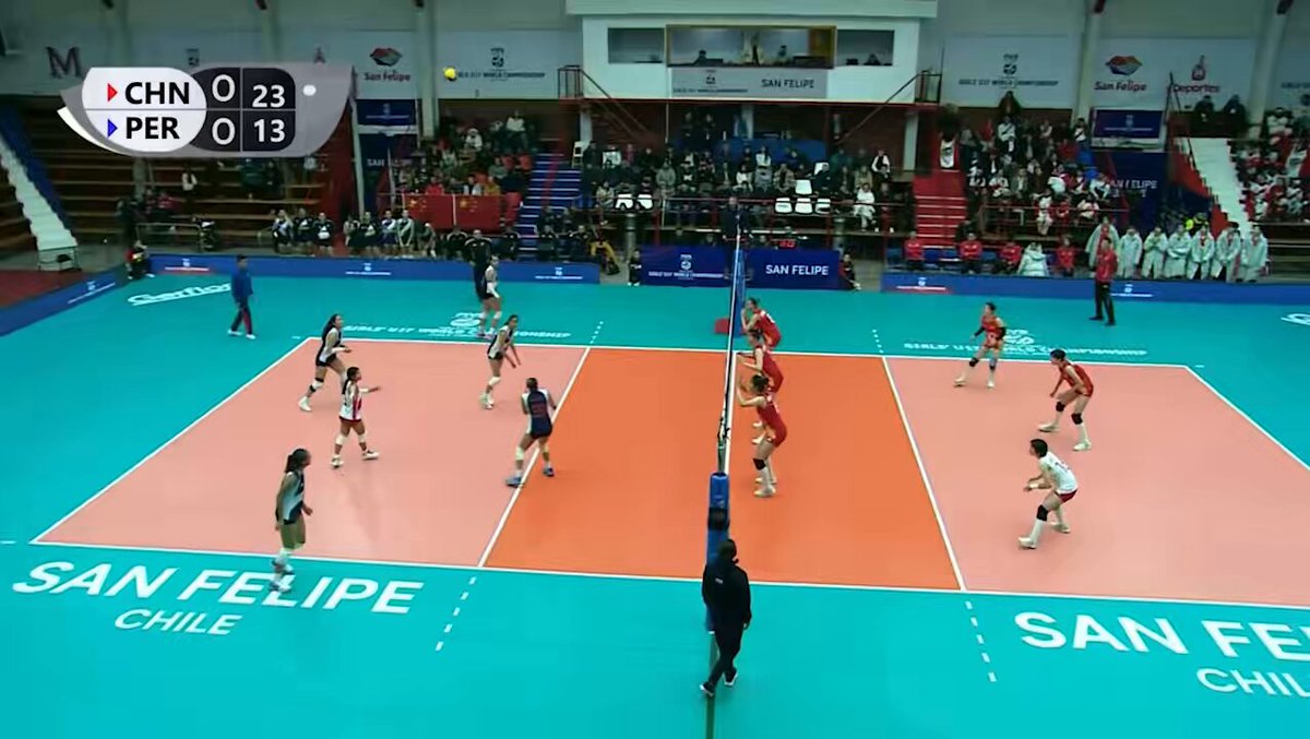 a china revelou zhang zixuan no mundial U17 e dois anos depois revela mais uma levantadora incrível: yachen xuan, 15 anos e passeando no campeonato