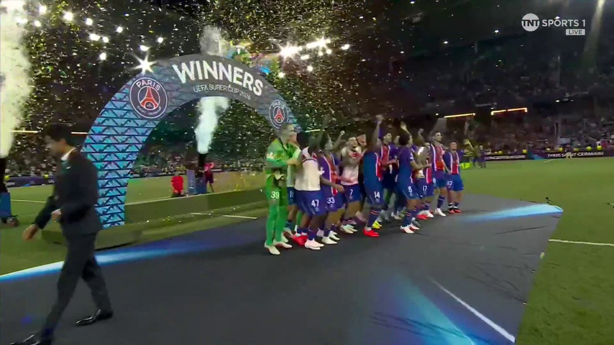 PSG are your 2026 UEFA Super Cup Champions 🏆 📺 TNT Sports & HBO Max