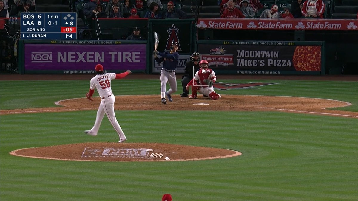 Jarren Duran is the only current #RedSox batter with a home run off tonight's #BlueJays starter, José Soriano ⬇️ 4/5/2024: 105.2 MPH off the bat, 409 ft 📏 😮 (h/t Sammy James🔺)
