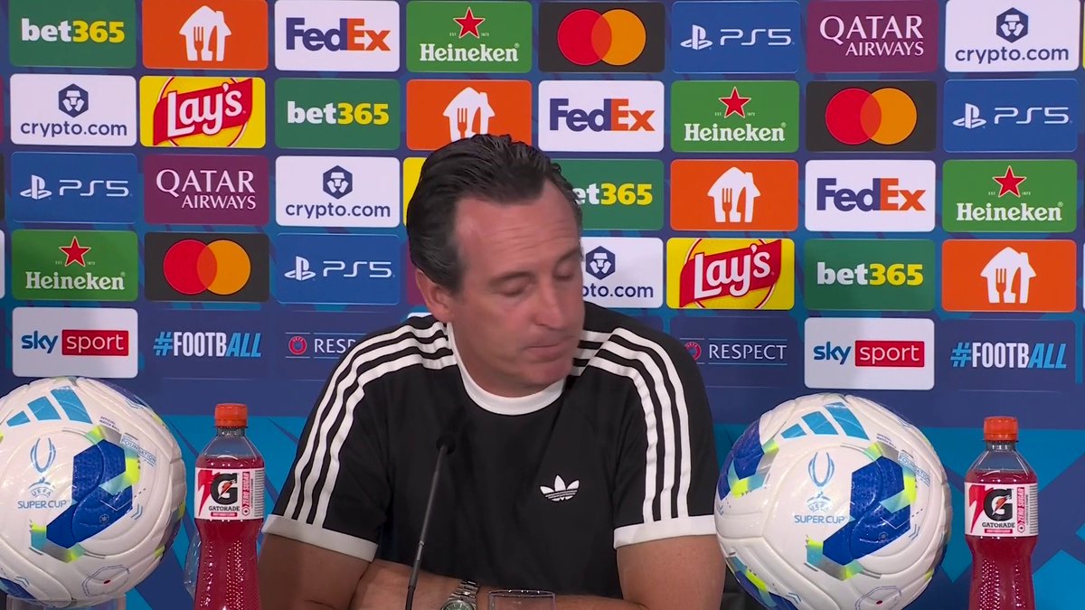💬 "I think he (Kvaratskhelia) can win this trophy (Ballon d'Or) as well" Unai Emery with nothing but positive words about PSG star Kvicha Kvaratskhelia 🌟 📺 TNT Sports & HBO Max
