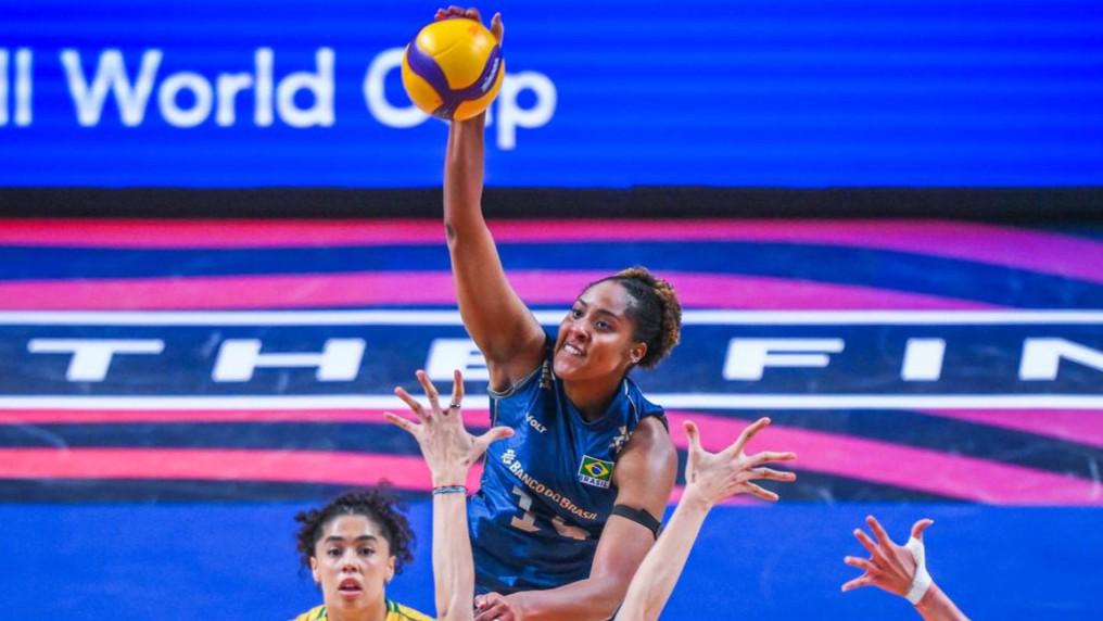 #VNL2026: ANA CRISTINA 🇧🇷 HAS GOT THE POWER 💥 Big swings. Big points. Big presence. 🔥 Ana Cristina brought the heat throughout the tournament, showing once again why she’s one of Brazil’s most dangerous offensive weapons. 💪🇧🇷 🏐 #BePartOfTheGame #Volleyball #Volei