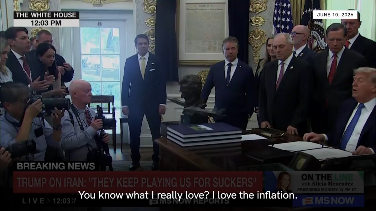 Americans are suffering higher costs from the gas station to the grocery store and housing. Today’s inflation report proves it. And Trump doesn’t care.