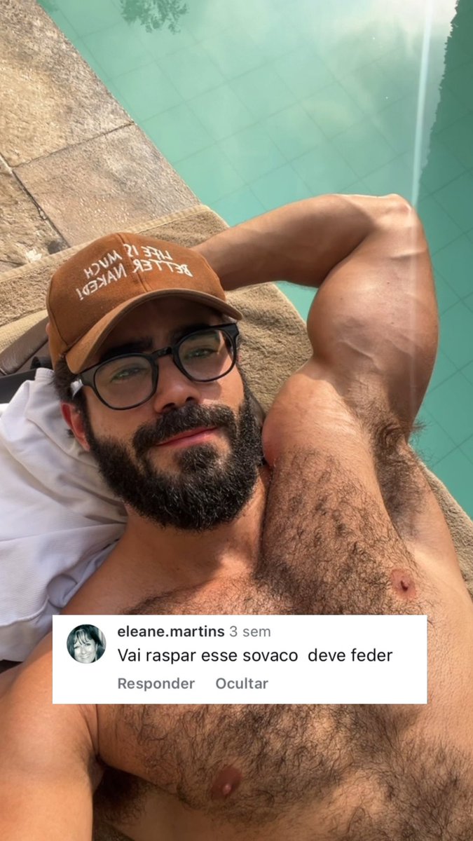 Zero dias de paz por aqui! 🥴🥹 Vocês realmente acham homens naturais feios? Devo depilar tudo e me tornar liso? 🧔🏻❌👦🏻 #hairymen #hairyness #furry #furryman
