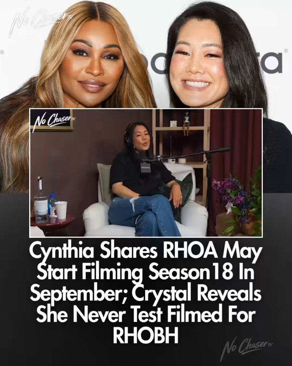 Are you ready for more ‘RHOA?’ Well, it looks like we are right around the corner from a new season being filmed! Also, Crystal and Cynthia discuss the differences in their respective franchises regarding test filming. #RHOA #RHOBH Source: Humble Brag