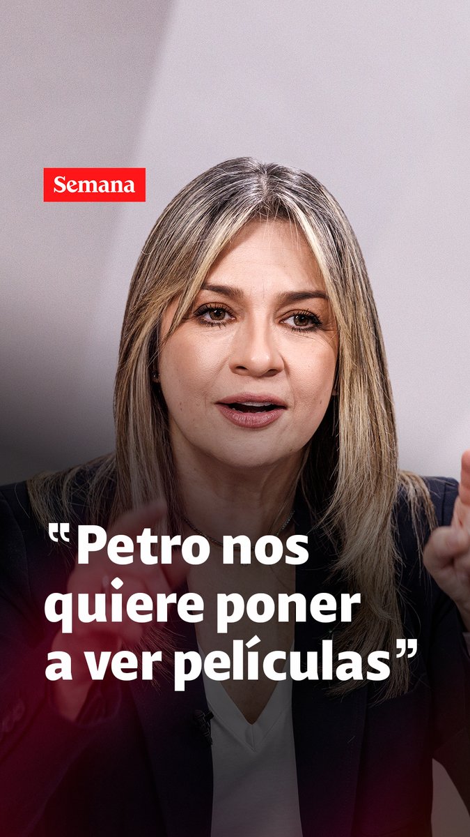 "A Petro solo se le ocurrió invitar a ver la segunda parte de 'Cien años de soledad' el día que la tierra tembló en Colombia", dijo Vicky Dávila.
