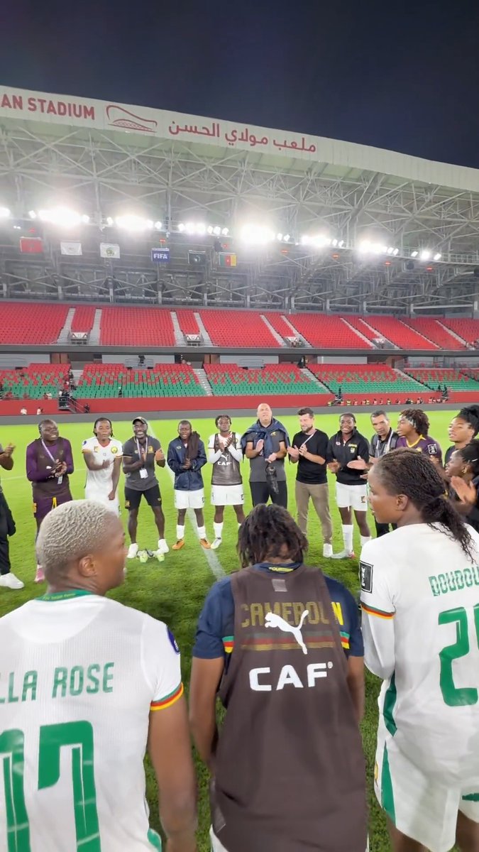 Claps, chants and a place in the final. ๐จ๐ฒ๐ฅ #TotalEnergiesWAFCON2026