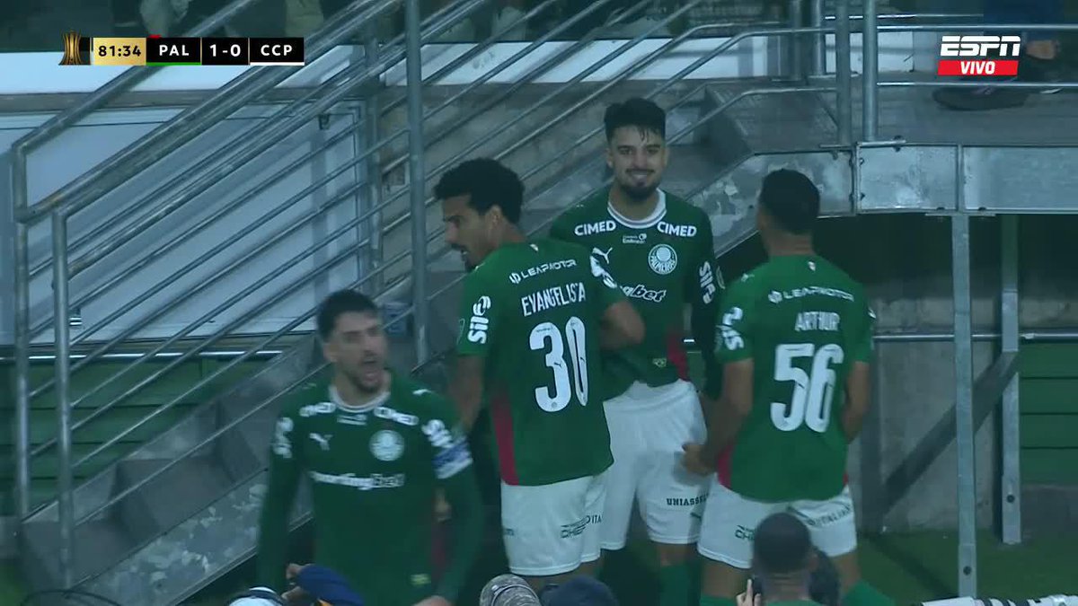 🔥🇦🇷🇧🇷 FLACO LÓPEZ Y EL 1-0 DE PALMEIRAS CON UNO MENOS ANTE CERRO PORTEÑO.