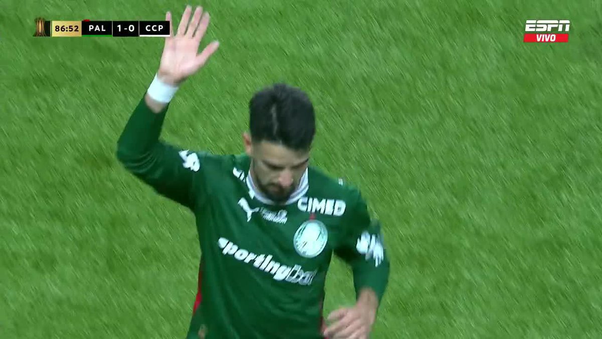 👏🇦🇷 ¡OVACIÓN TOTAL PARA EL FLACO LÓPEZ EN BRASIL! El jugador de Palmeiras anotó el 1-0 ante Cerro Porteño, salió reemplazado y se llevó todos los aplausos del estadio. ▶️ Mirá la 🏆 CONMEBOL #Libertadores en el Plan Premium de #DisneyPlus