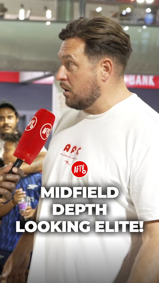 Arsenal’s midfield depth could become a huge advantage this season 🔥 #FanCams