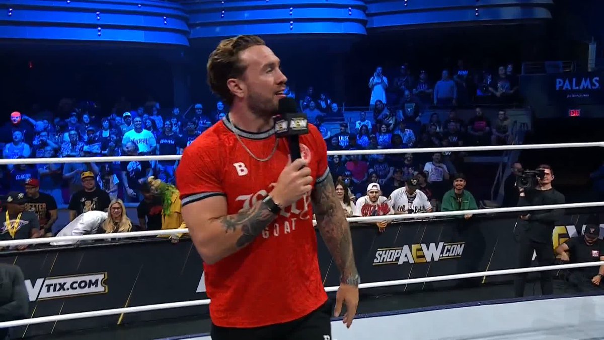 WILL OSPREAY KICKS OFF DYNAMITE. Ospreay says that in Mexico last week... he got a call from his mother telling him his grandad had passed away. 🙏