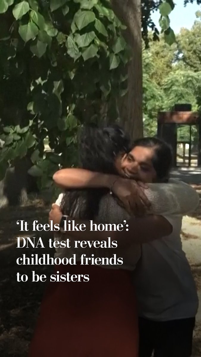 Meena and Minal met as teenagers at a gathering for adopted children and quickly became friends. More than 30 years later, a DNA test revealed the two to be biological sisters.