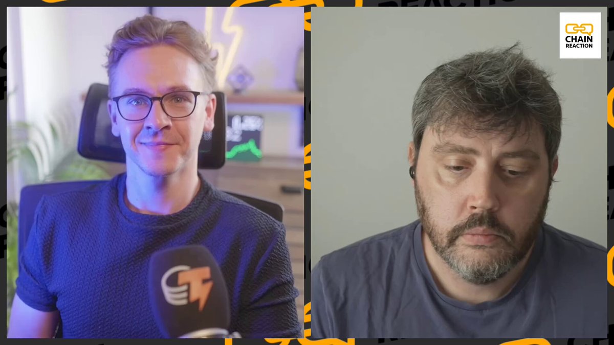 🎙️ "I don't think DeFi exists anymore outside of very small niches." Robert Baggs sat down with Andre Cronje, founder of flyingtulip.com, to talk about the evolution of DeFi and how immutability has gone from a feature to a bug. #CHAINREACTION