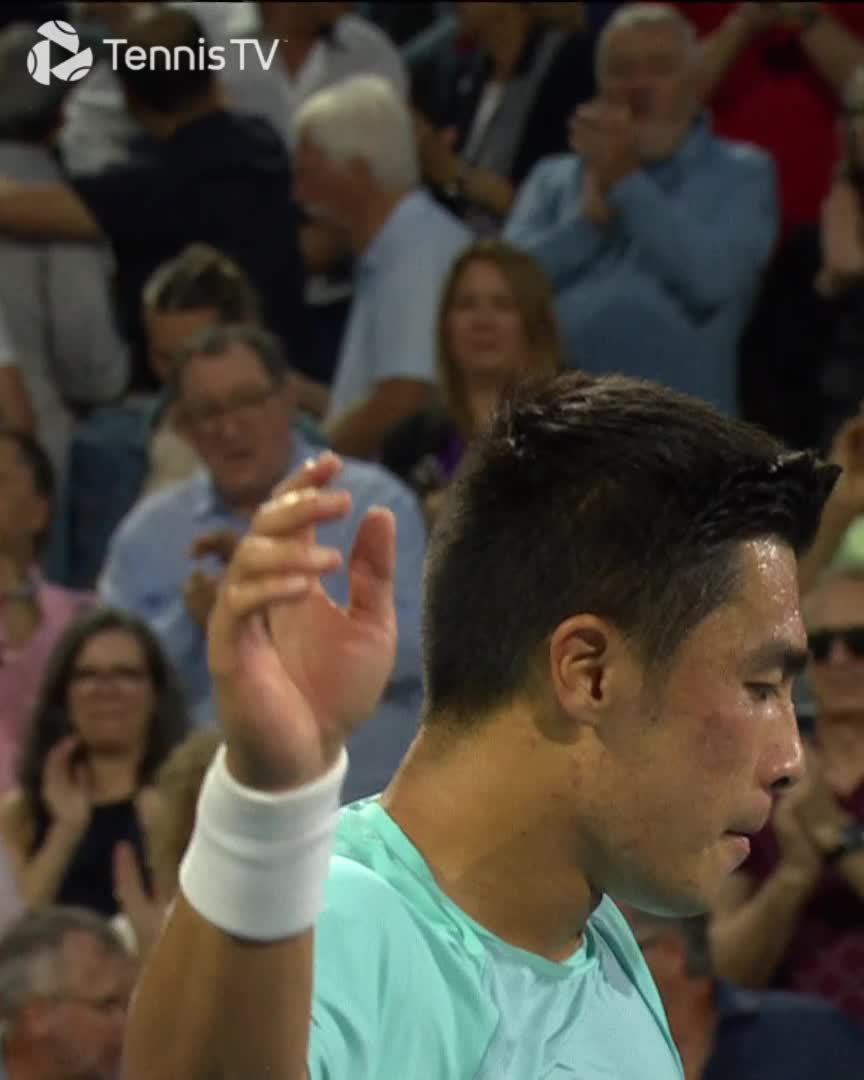 Cool under pressure 🧊 A 12-minute game to close out the match & book a first Masters 1000 final! Brandon Nakashima #NBO26