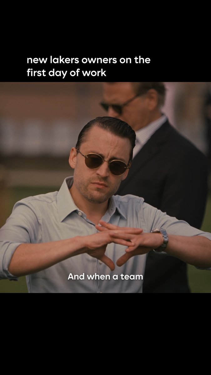 Josh Kushner and Bob Iger showing up to their first Lakers practice