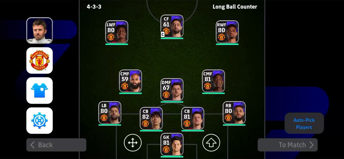 eFootball Set 2 Formation ✅ Attack and Defensive Formation Michael Carrick is Here 🤗 #eFootball