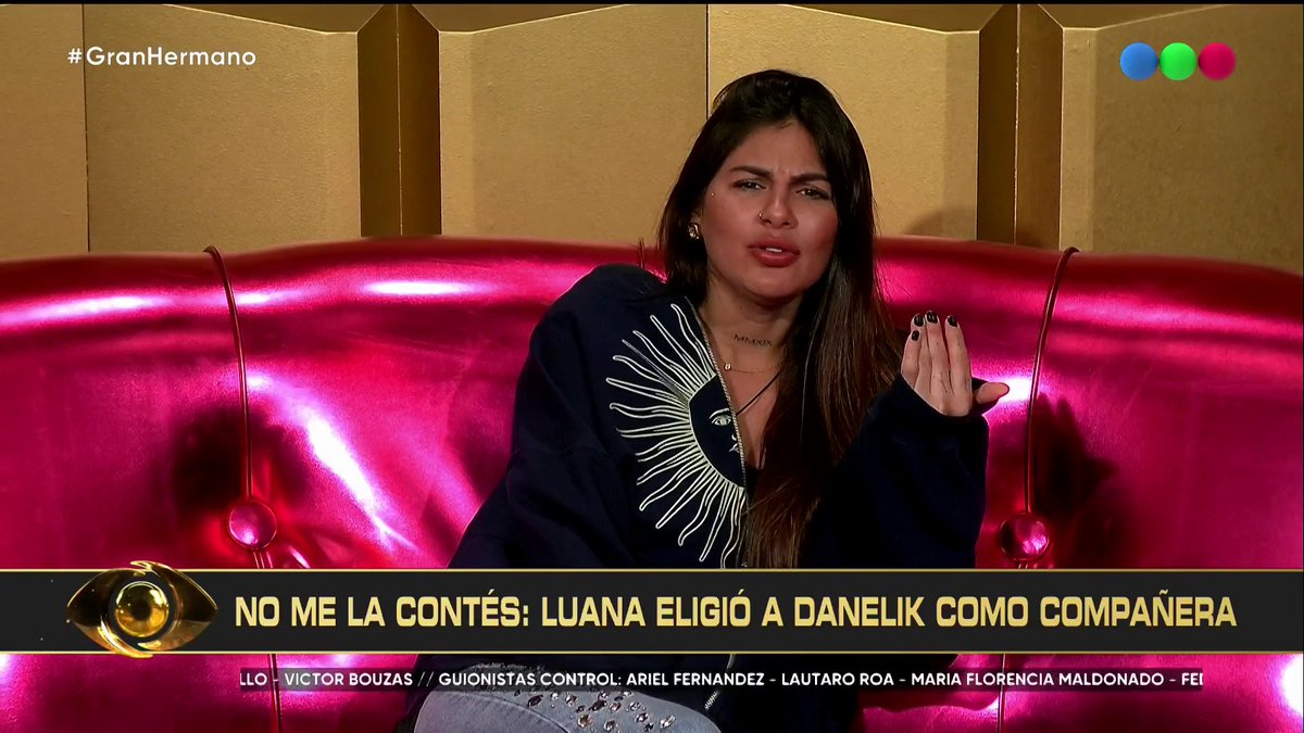 "Quiero que se vaya" 🔥La elección de Luana no duro ni 24hs 😅 👁️ Mirá #GranHermano #GeneraciónDorada en con la conducción de @santiagodelmoro