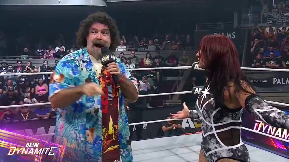 When did Mick Foley turn into Captain Lou Albano? 🥰