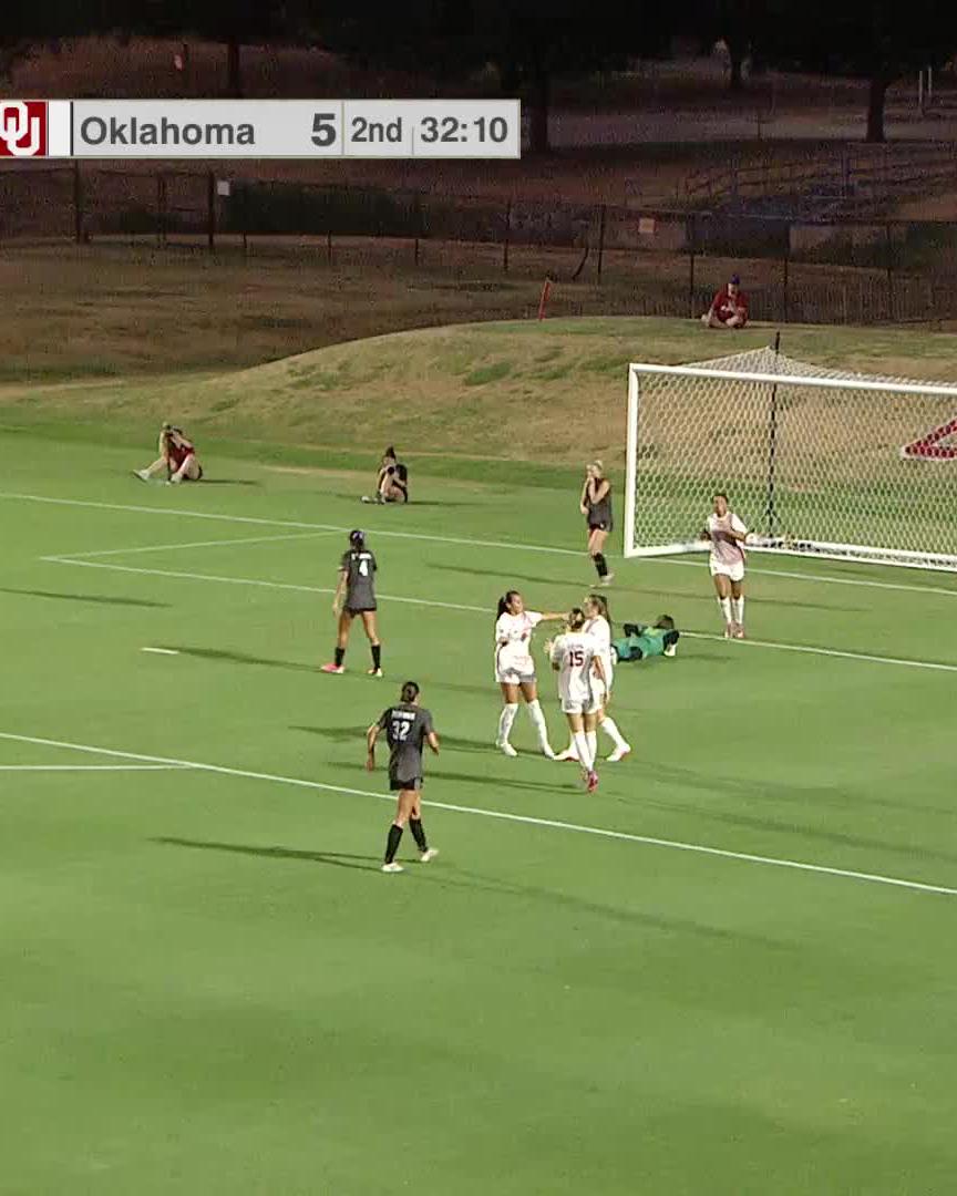 OFFENSIVE EXPLOSION 💥 Oklahoma Soccer nets NINE goals in a dominating season opener!