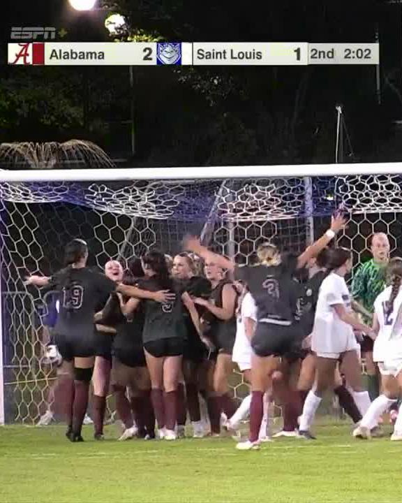 LATE PK WINNER FOR BAMA 💥 Alabama Soccer x ESPN+