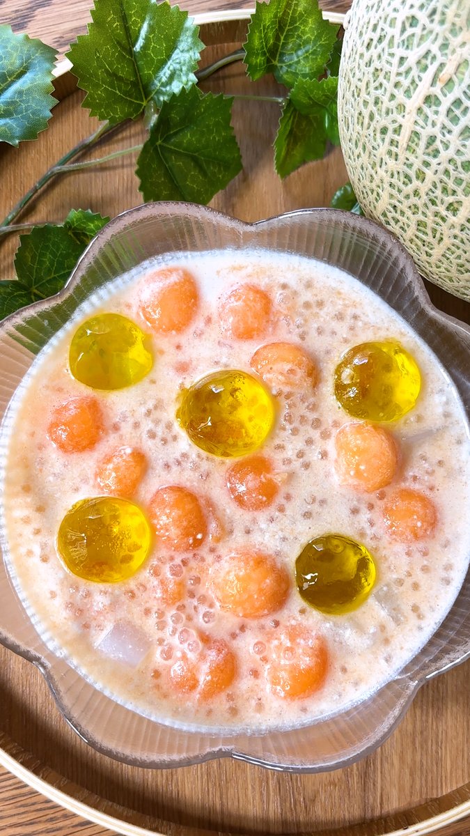 【※乗り遅れ注意】 夏だもん、サゴやんなきゃ!まるで宝石箱な「メロンサゴ」 / Melon Sago🍈✨