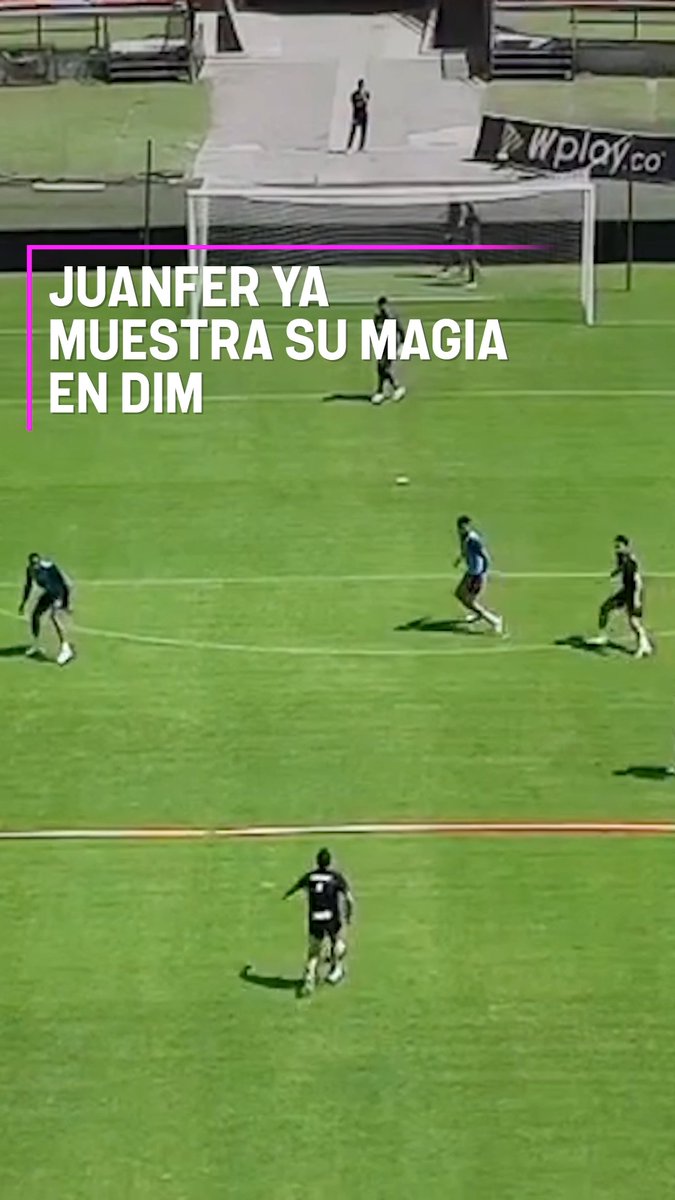 VOLVIÓ LA MAGIA DE JUANFER 🔝 🇨🇴 Independiente Medellín ya disfruta nuevamente de la calidad de Juan Fernando Quintero, quien dejó este GOLAZO en el entrenamiento. 🎥 @dimoficialcom