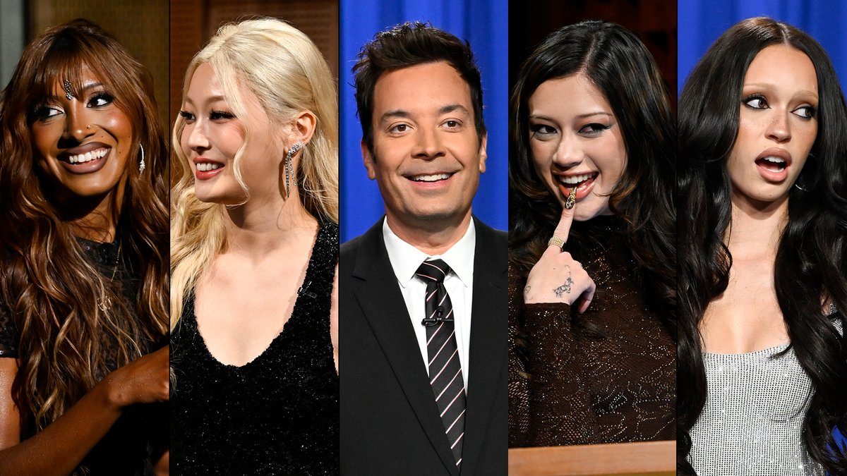 Jimmy has serious KATSEYE fever!!! 🩷 #KATSEYEonFallon #FallonTonight
