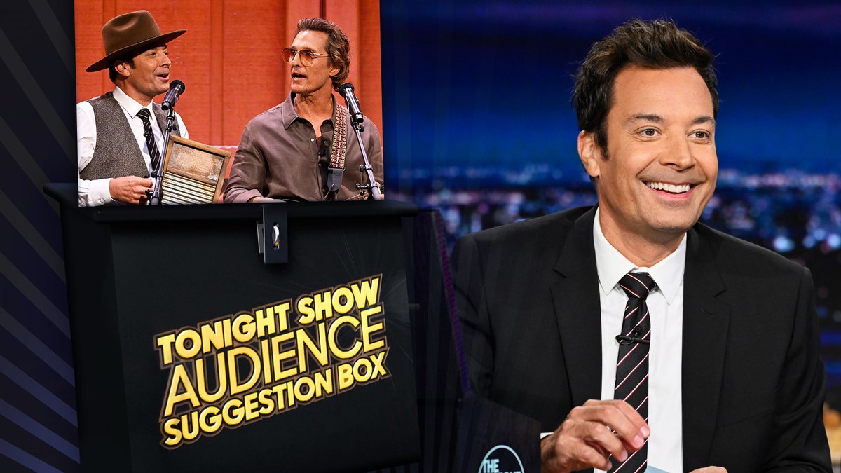 .Matthew McConaughey &amp; The Last Bison perform a bluegrass cover of “Choosin’ Texas” by Ella Langley! 🪕 #FallonTonight