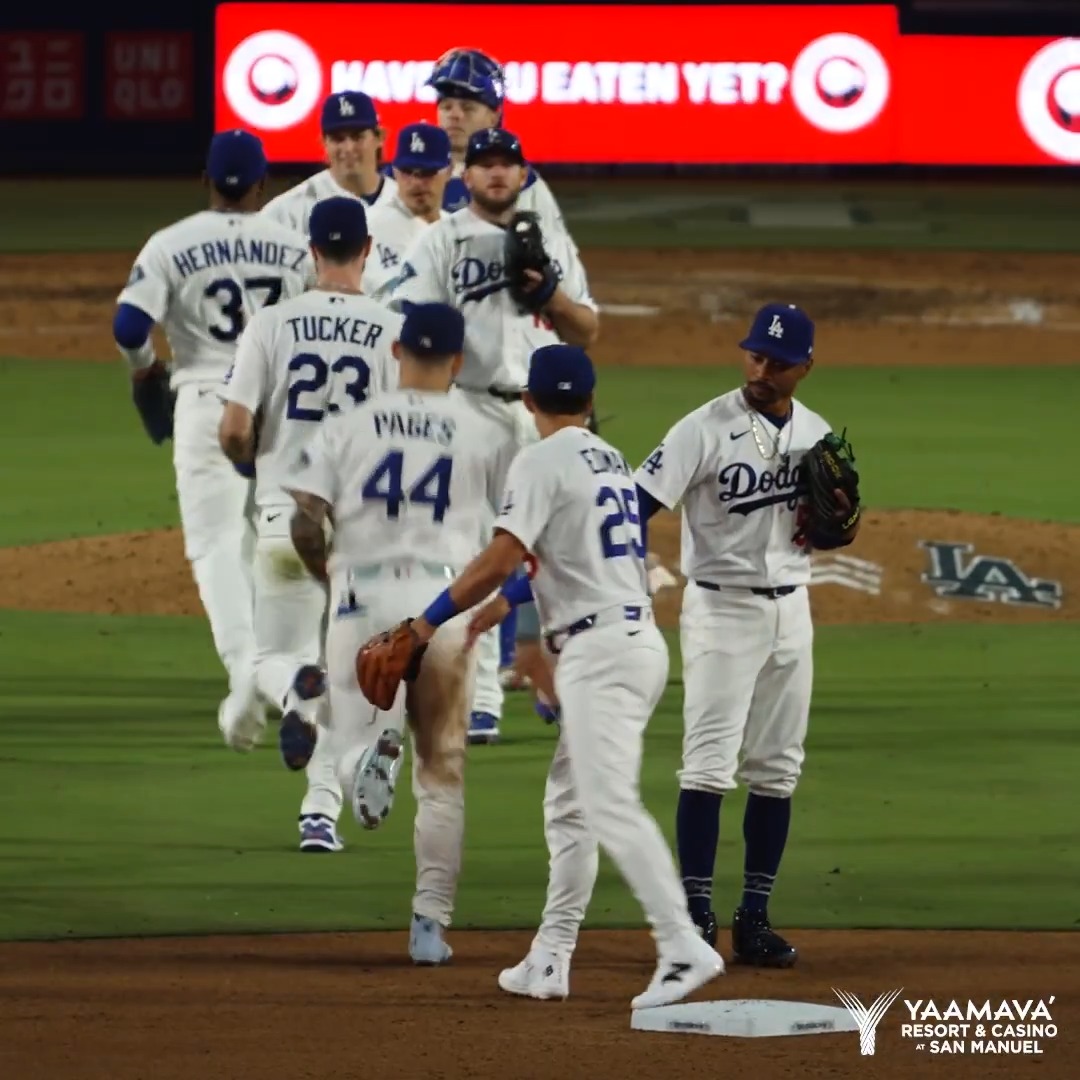 Victory formation! Dodgers x Yaamava' Resort & Casino