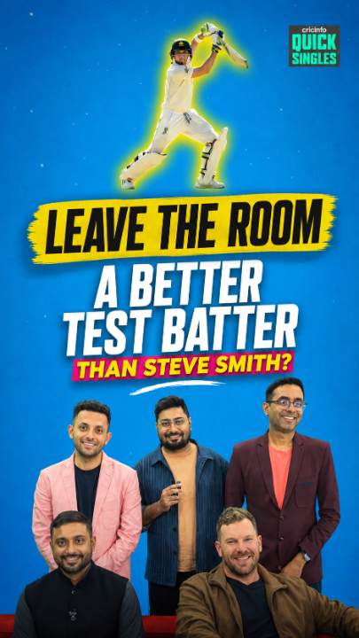 Who’s staying in the room for Steve Smith till the very end? 👀