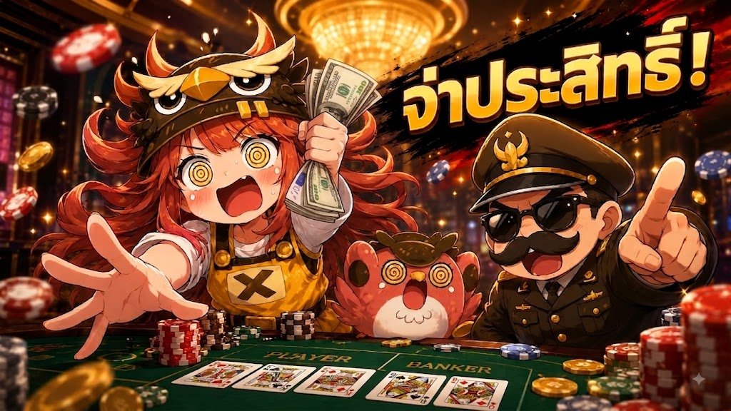 อยากเป็นใหญ่ ใจต้องนิ่ง! FT.จ่าประสิทธิ์ | Baccarat Evolution