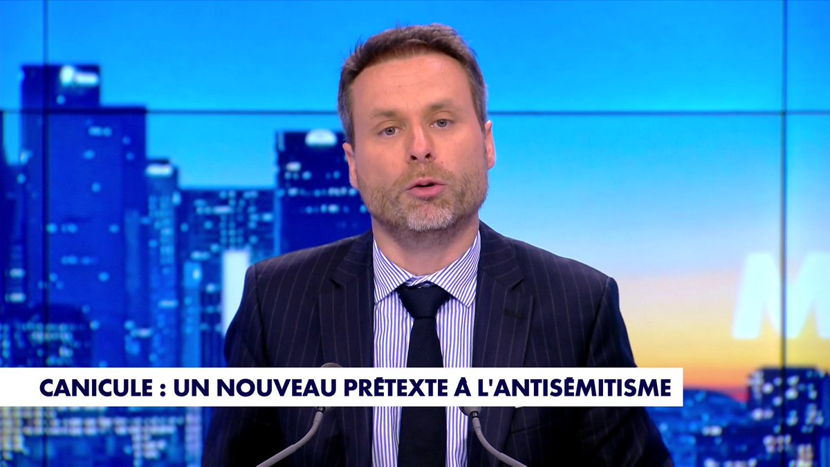 L'édito de Mickaël Dorian : «Canicule : un nouveau prétexte à l'antisémitisme», dans #LaMatinaleEte