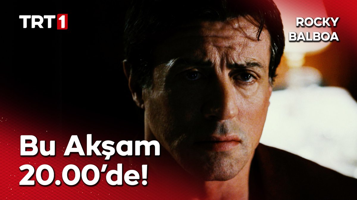 Yıllar önce ringlere damga vuran Rocky Balboa, son bir mücadele için yeniden eldivenlerini kuşanır. 🥊🔥 Rocky Balboa, bu akşam saat 20.00’de TRT 1’de! 🎬