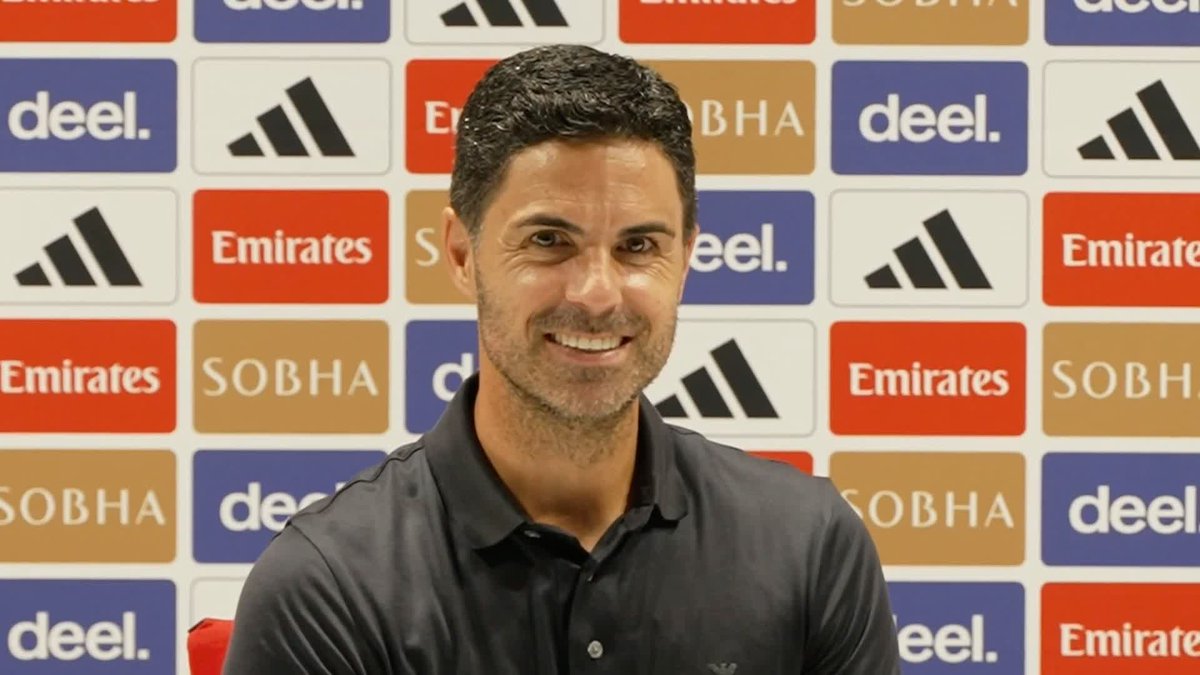 "I'm not talking about any speculation" 🗣️ Mikel Arteta would not be drawn into speculation about Myles Lewis Skelly's future amid interest from Chelsea and Manchester United ❌