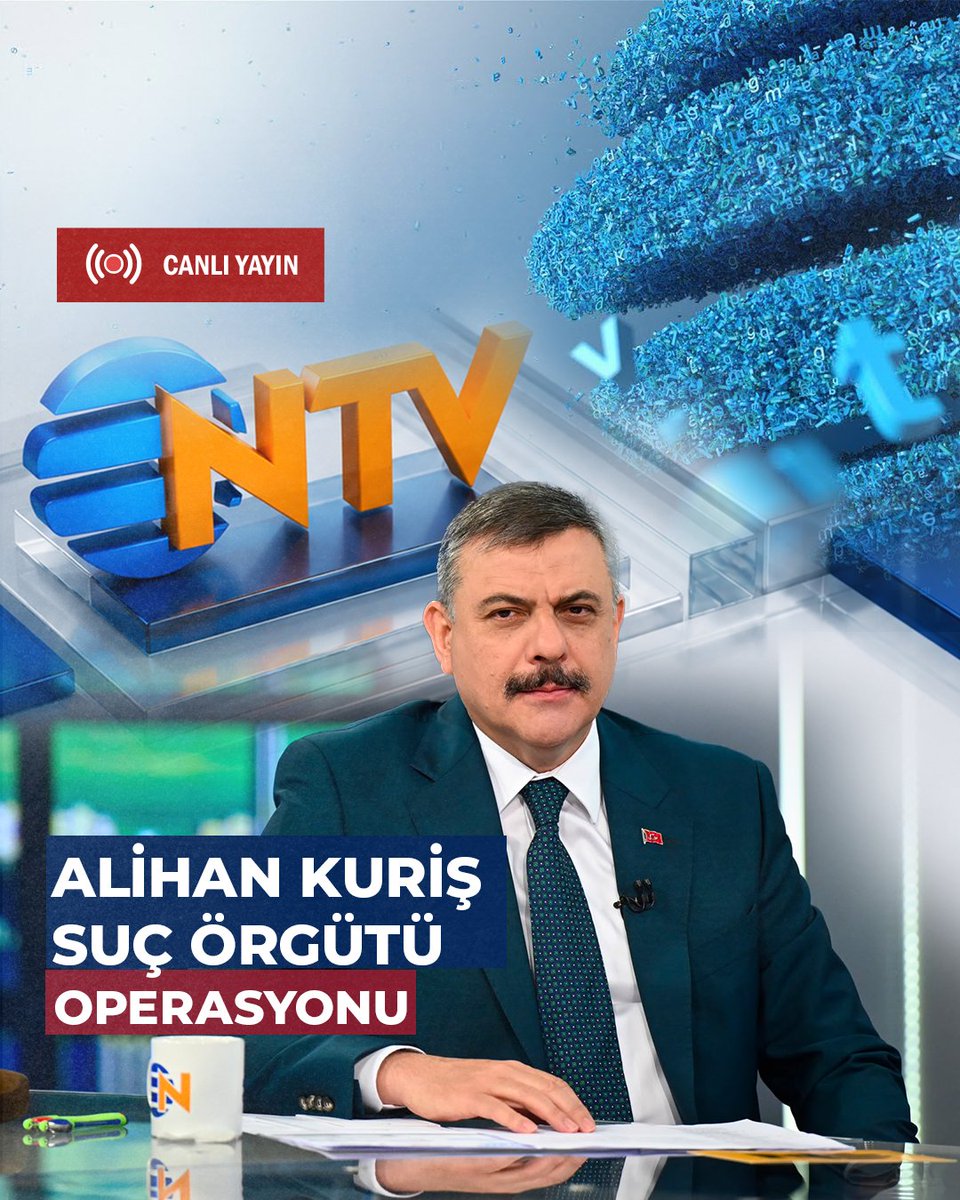 Şu anda NTV Özel Röportaj’da canlı yayındayız; gündeme ve yürüttüğümüz güvenlik çalışmalarına ilişkin değerlendirmelerde bulunuyoruz. Bu sabah Ankara Cumhuriyet Başsavcılığımız koordinesinde; Alihan Kuriş Suç Örgütü’ne yönelik Ankara merkezli, Sakarya ve Antalya başta olmak üzere 17 ilde eş zamanlı operasyon gerçekleştirdik. Suçtan kaynaklanan mal varlığı değerlerini aklama, kamu kurum ve kuruluşları zararına dolandırıcılık ve Vergi Usul Kanunu’na muhalefet suçları kapsamında yürütülen operasyonda, örgüt elebaşı Alihan Kuriş’in de aralarında bulunduğu 30 şüpheli yakalandı. Toplam 43 şüpheliye yönelik operasyonda; 30 şüpheli şahıs yakalandı. 3 şüphelinin yurt dışında olduğu tespit edildi, 10 şüphelinin yakalanmasına yönelik çalışmalarımız sürüyor. Uzun süredir titizlikle takip ettiğimiz bu yapının yalnızca suç faaliyetlerini değil, mali kaynaklarını, bağlantılarını ve yurt dışındaki yapılanmasını da mercek altına aldık. Suçtan beslenen hangi yapı olursa olsun; peşindeyiz, takipteyiz.