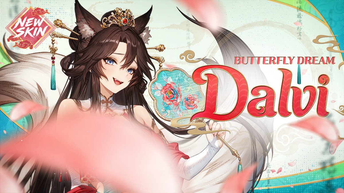 🎥BrownDust2｜New Special Skin - Butterfly Dream Dalvi "Let me whisper a poem, then let's slip away to the festival, hm?" [Special Skin] Butterfly Dream Dalvi #BrownDust2 #Dalvi #SpecialSkin