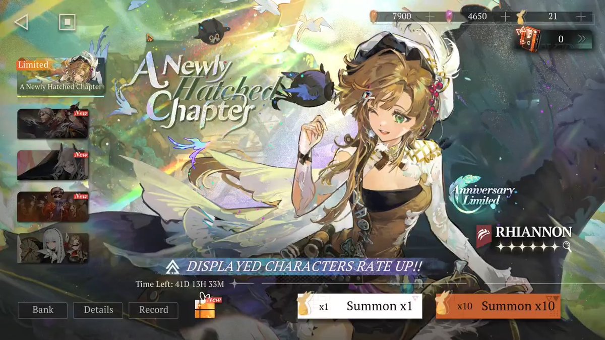 Took 70 pulls to get Rhiannon... hope y'all are luckier than me! #Reverse1999