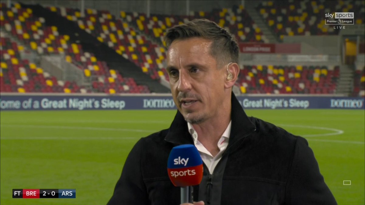 🗣️ Gary Neville on this day in 2021: “I don’t know the plan at Arsenal. The recruitment has been really poor. I don’t get the strategy, I don’t get the direction of how they’re taking the team.” 🤐