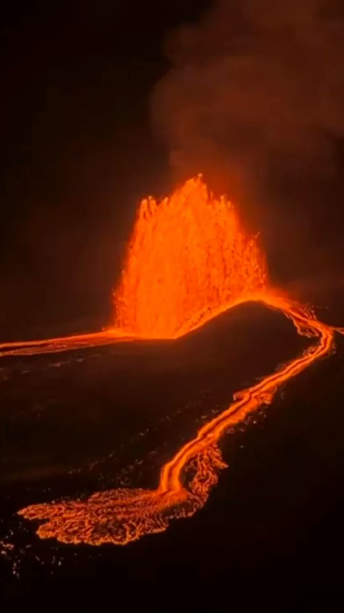 Lava could be seen spouting up inside the Kilauea volcano, on the Big Island of Hawaii on Wednesday. Kilauea is located at Hawai'i Volcanoes National Park. It is one of the world’s most active volcanoes – intermittently erupting since December 23, 2024.
